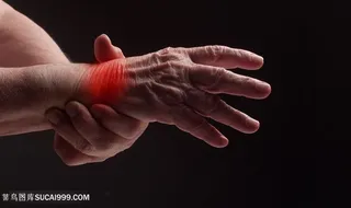 手腕关节疼痛高清图片
