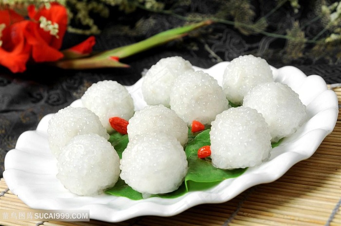 珍珠圆子的美食图片