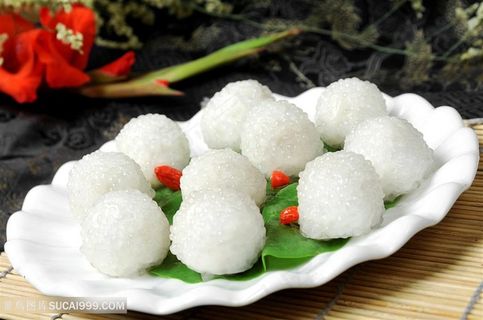 珍珠圆子的美食图片