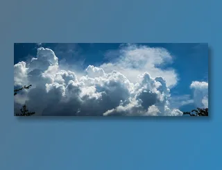 蓝天白云风景图片下载