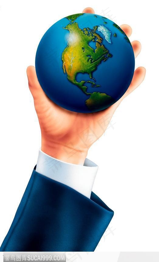 地球 手中的地球