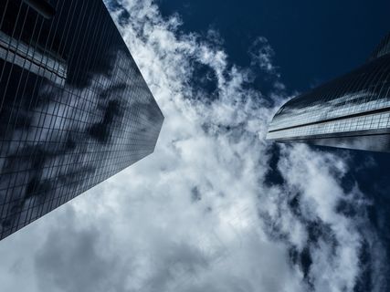 玻璃摩天楼图片