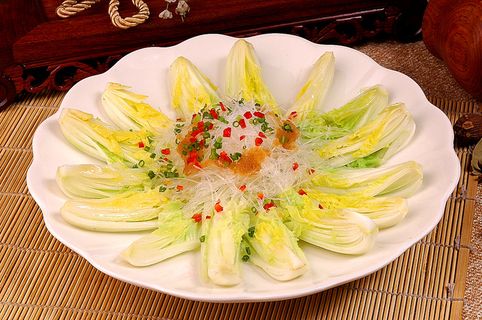 蒜茸粉丝娃娃菜 18元