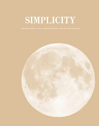 简约月亮摄影背景