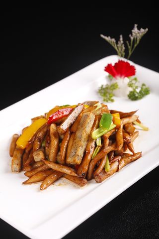 茶树菇炒鱼柳38 (3)