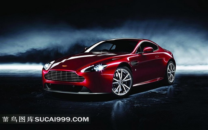 红色时尚炫酷轿车素材