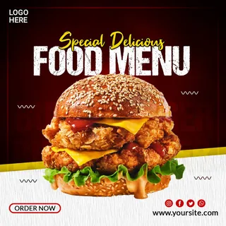 菜单 海报 菜单 海报