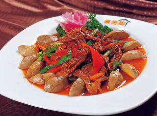 0911CC-020酱爆腰花拼卤蛋