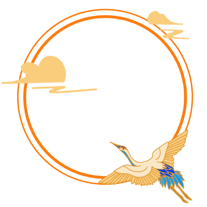 中国风中式传统祥云图案国潮古风边框云纹装饰元素PNG免抠素材图