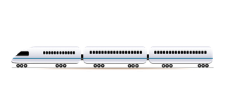 地铁动车高铁免抠素材