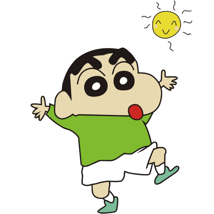 蜡笔小新可爱人物免扣素材