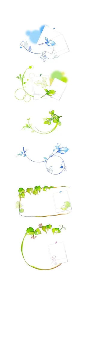 简约风名片海报边框图框素材AI矢量图 (94)