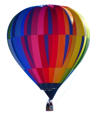 热气球气球多彩