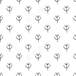 儿童卡通插画底纹装饰图案墙教育品牌vi手绘可爱矢量素材