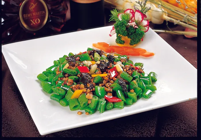 CXC02538榄菜肉沫炒豆角 18.2-