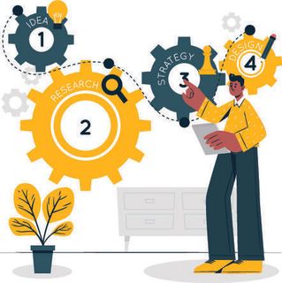 扁平化人物场景办公互联网等距ai矢量设计网页海报UI素材插画