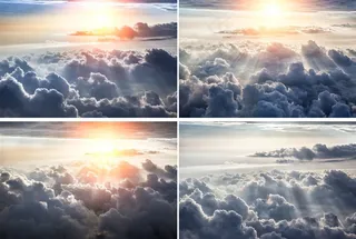 美丽的云海景色高清摄影图片