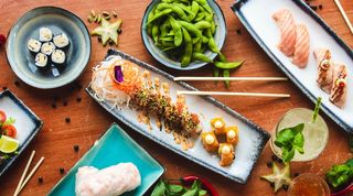 日本寿司料理图片