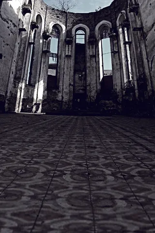 婚纱照教堂背景图