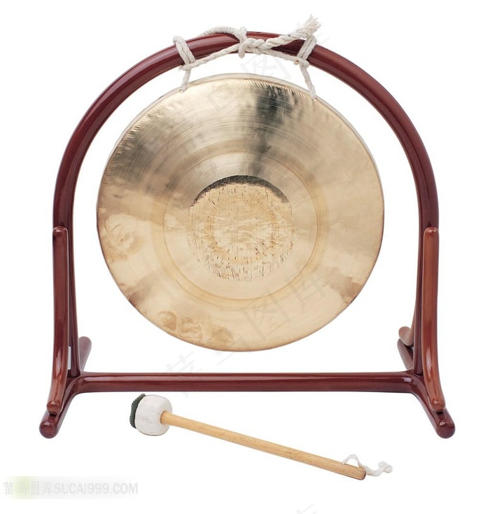 乐器铜锣素材图片