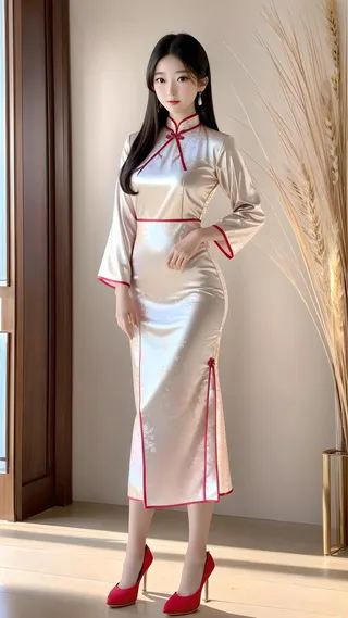 各色职业装真人写真36