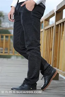 高清黑色男式皮鞋图片