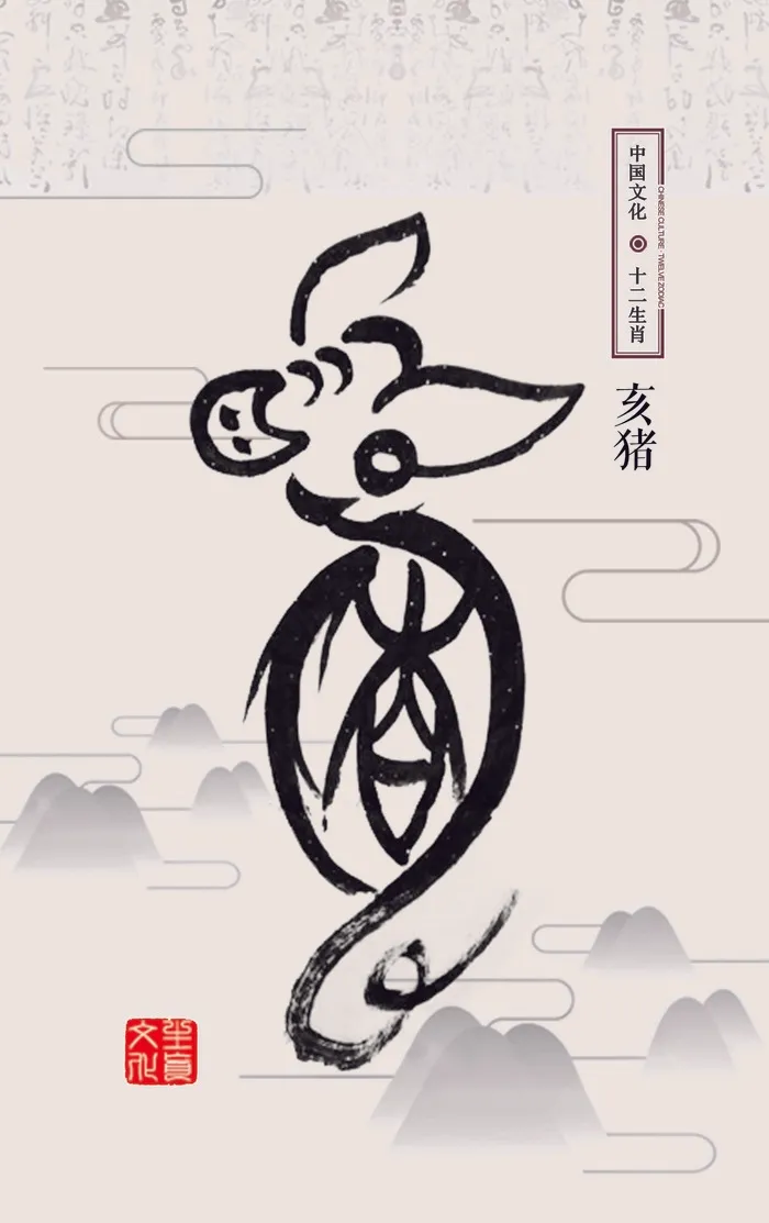 十二生肖猪