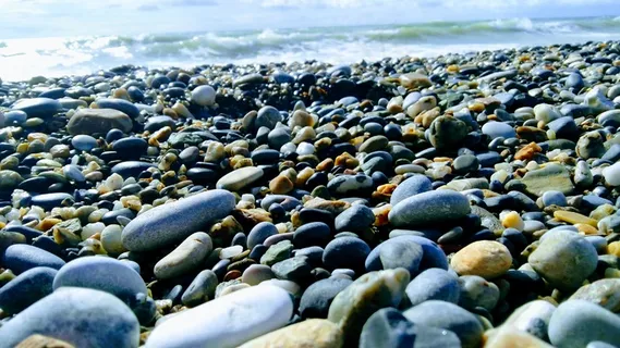 海岸鹅卵石图片 海岸鹅卵石图片