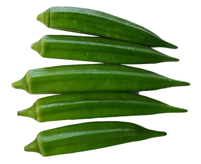 绿色秋葵蔬菜