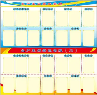 审生产车间看板 管理