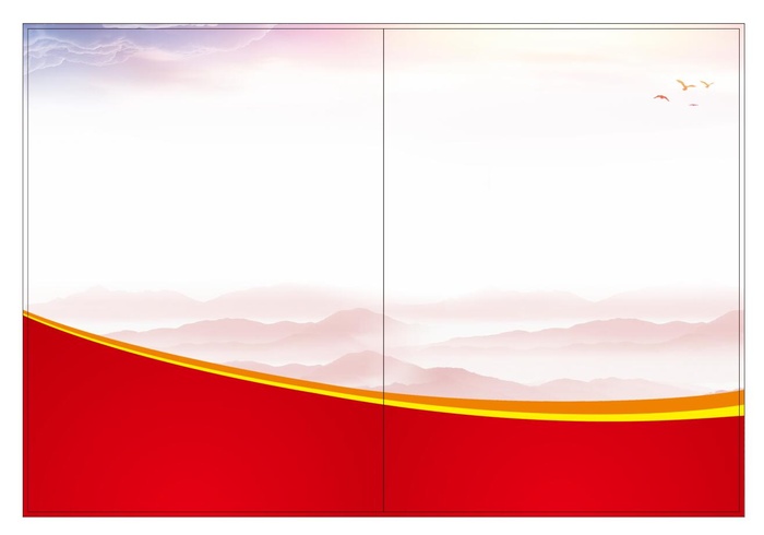 画册封皮模板cdr矢量模版下载