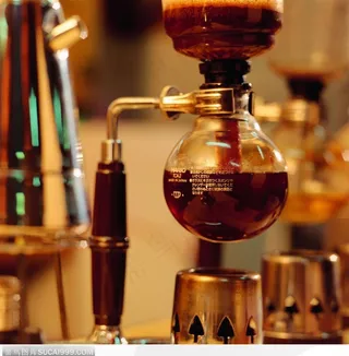 咖啡物语-传统的咖啡机