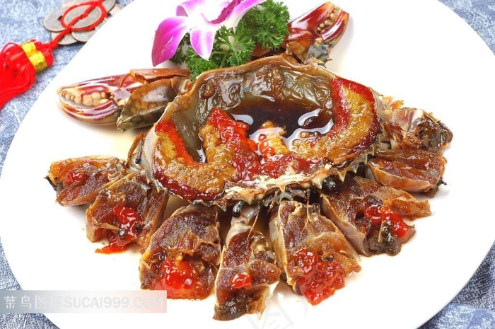 美味大闸蟹素材