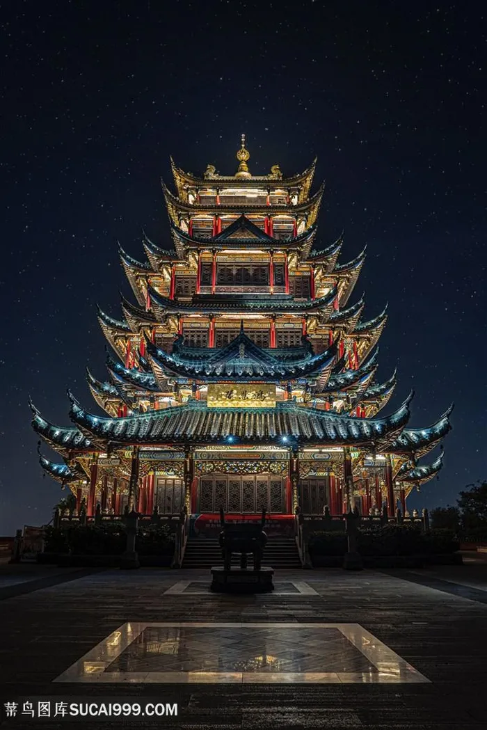 壮观的中国古代建筑图片素材