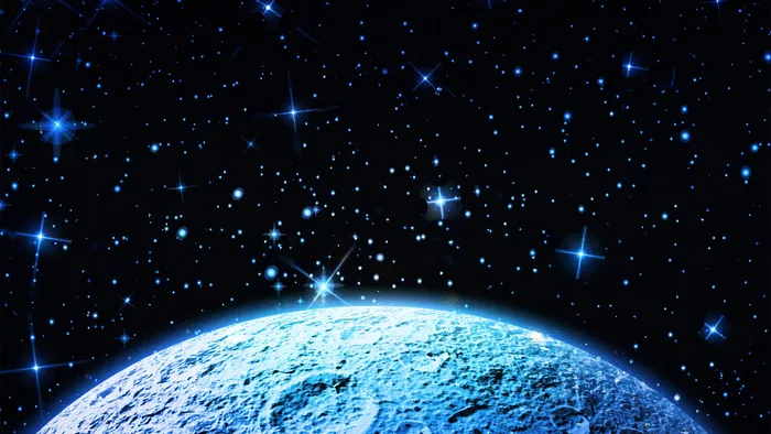 地球、星球、星空背景素材④