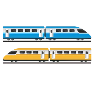 高铁列车动车动画免扣素材PNG