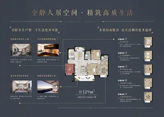 地产多功能房户型优势灯箱