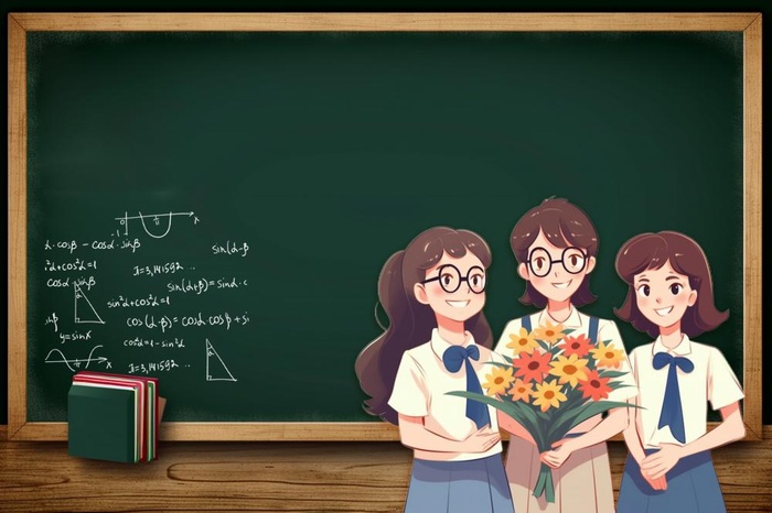 学生学习黑板banner背景