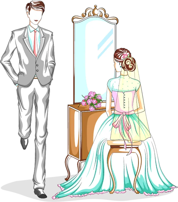 婚礼化妆情人节