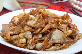 小五花煨蘑菇 (4)