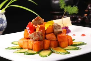 法国鹅肝焗鲍菇