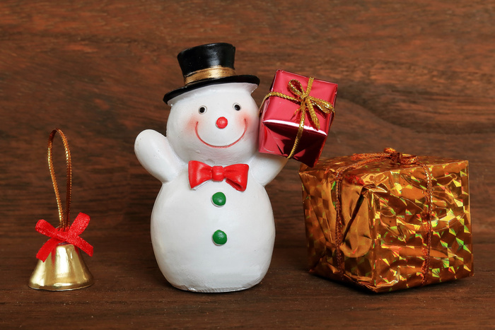 圣诞装饰元素静物特写场景(38)