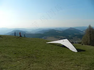 动力滑翔伞图片