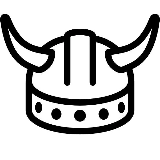 维京头盔标志 PNG免抠(512x512)