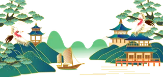 免扣春天矢量背景元素图