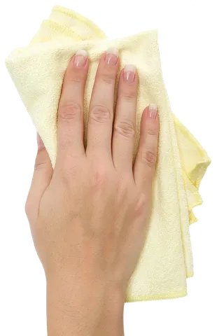 手势免抠png 手拿抹布