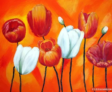 唯美百合花高清插画 唯美百合花高清插画