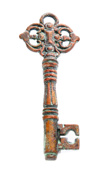钥匙古典铜色