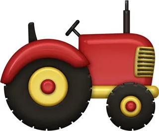 拖拉机 PNG免抠