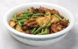 土鸡焖土豆豆角